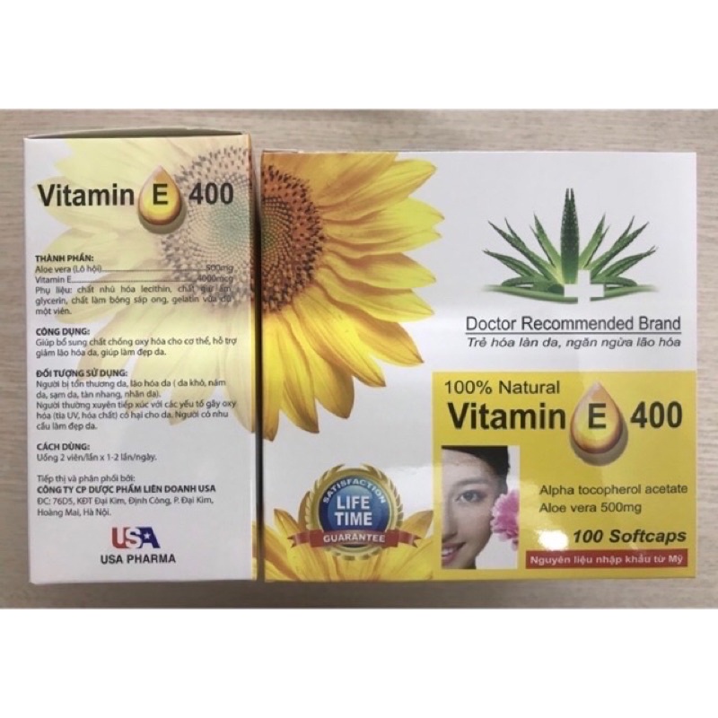 VITAMIN E HƯỚNG DƯƠNG