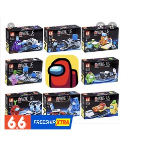 Lego xếp hình 8 nhân vật Among Us- Legoxanh