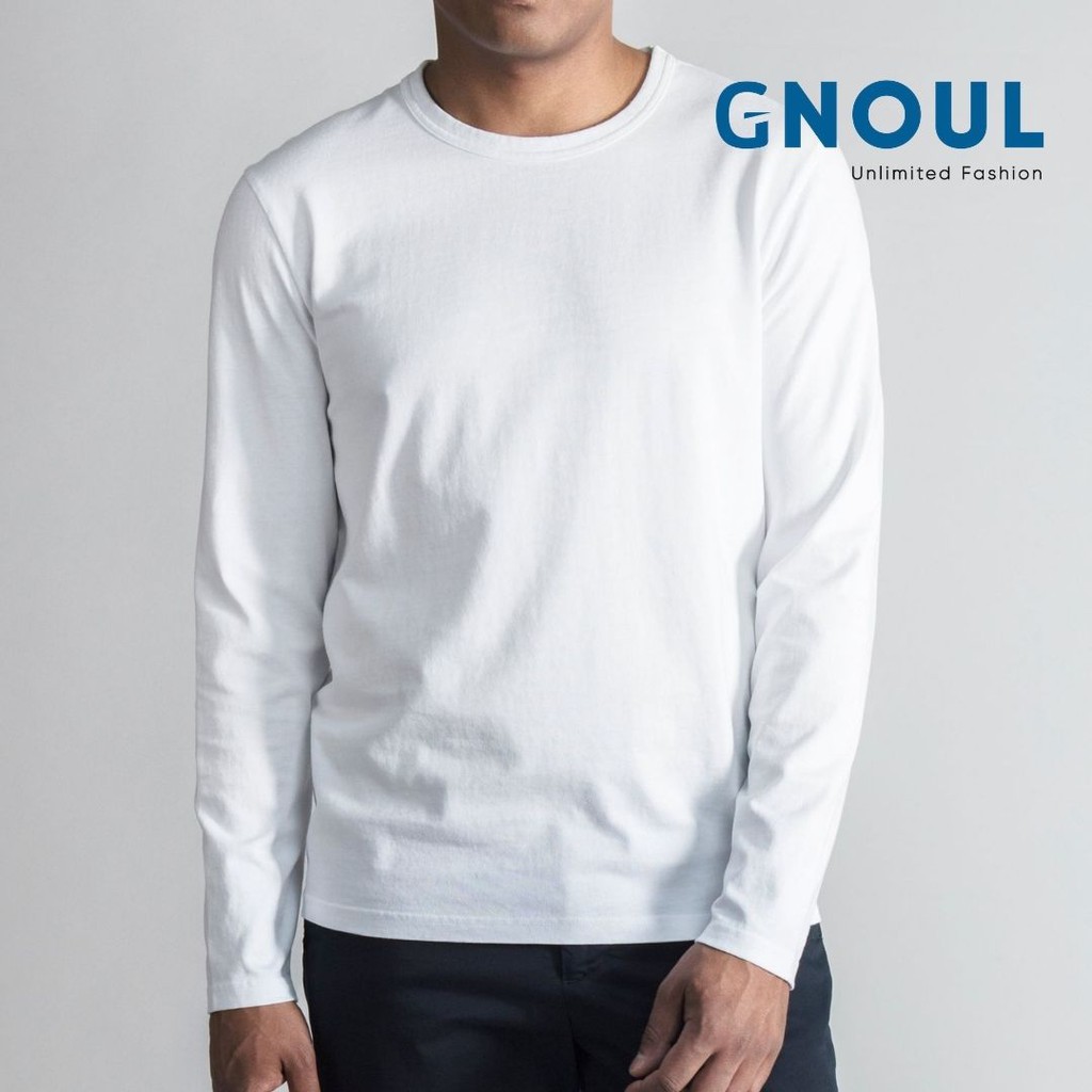 Áo Thun Trơn Tay Dài Màu Xám, Đủ Size S - 4XL, Có Bigsize, co dãn 4 chiều | BigBuy360 - bigbuy360.vn
