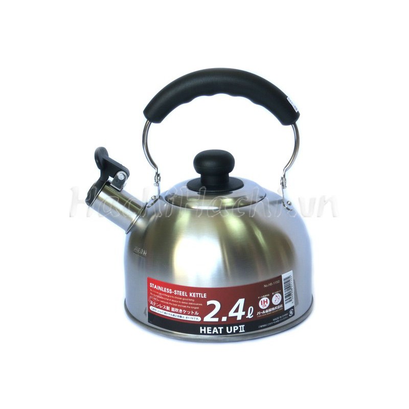Ấm Inox nấu nước Pearl Metal 2.4L dùng mọi loại bếp - Hachi Hachi Japan Shop