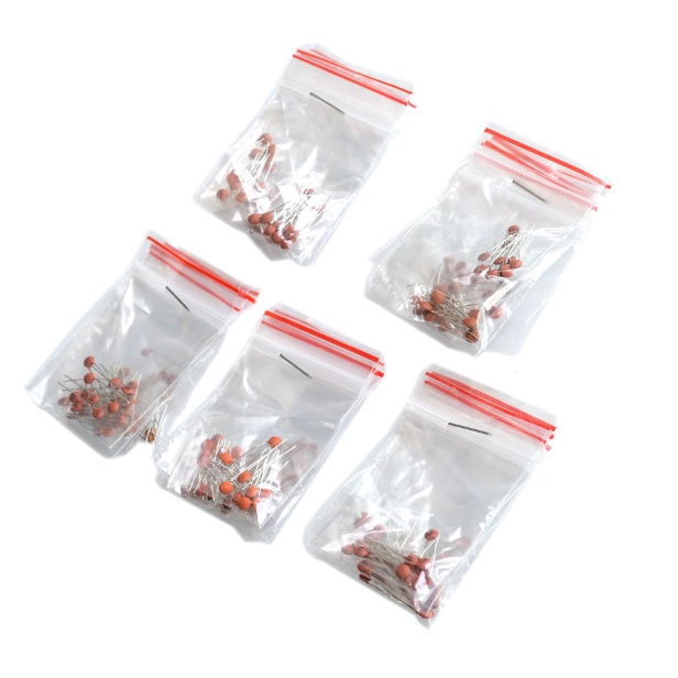 Túi tụ gốm 25 thông số mỗi loại 10 chiếc, tổng 250 chiếc