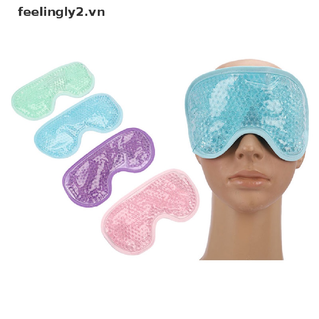 Mặt Nạ Mắt Dạng gel Nén Nóng Lạnh Giúp Làm Mịn Da