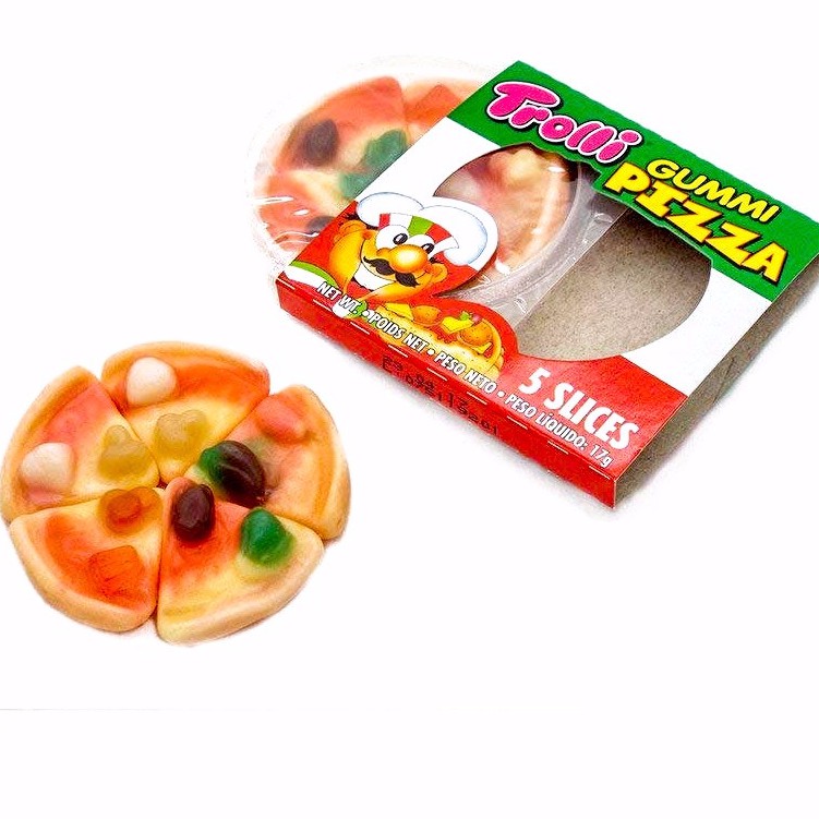 Kẹo dẻo Trolli Gummy Pizza 5 miếng Hộp 15.5g (Date 20/4/2022)