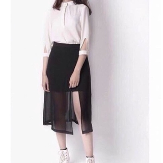Chân Váy xẻ tà (cv xe tà)(KÈM ẢNH THÂT)