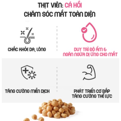 Thịt viên nướng đút lò Cá Hồi Bowwow _ Chăm sóc thị lực