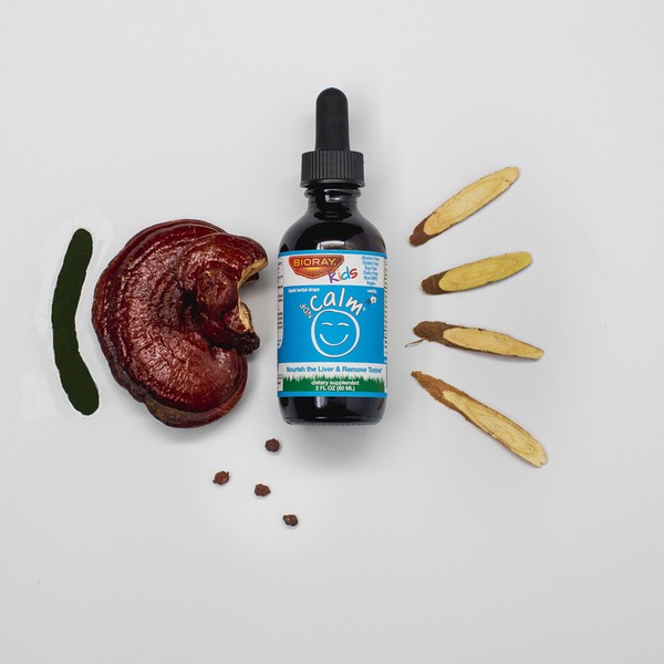 Calm Bioray kids 120ml giảm tăng động, cáu gắt, đào thải độc tố gan