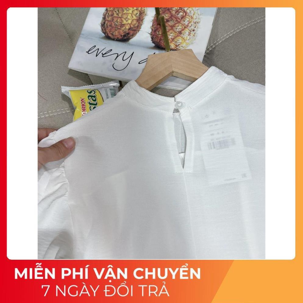[ 𝐅𝐑𝐄𝐄 𝐒𝐇𝐈𝐏 ] Set Tay Bồng Buộc Nơ Eo Mix Chân Váy Xẻ