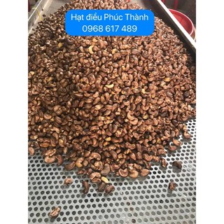 HẠT ĐIỀU RANG MUỐI NGUYÊN HẠT CÒN VỎ LỤA 500gr