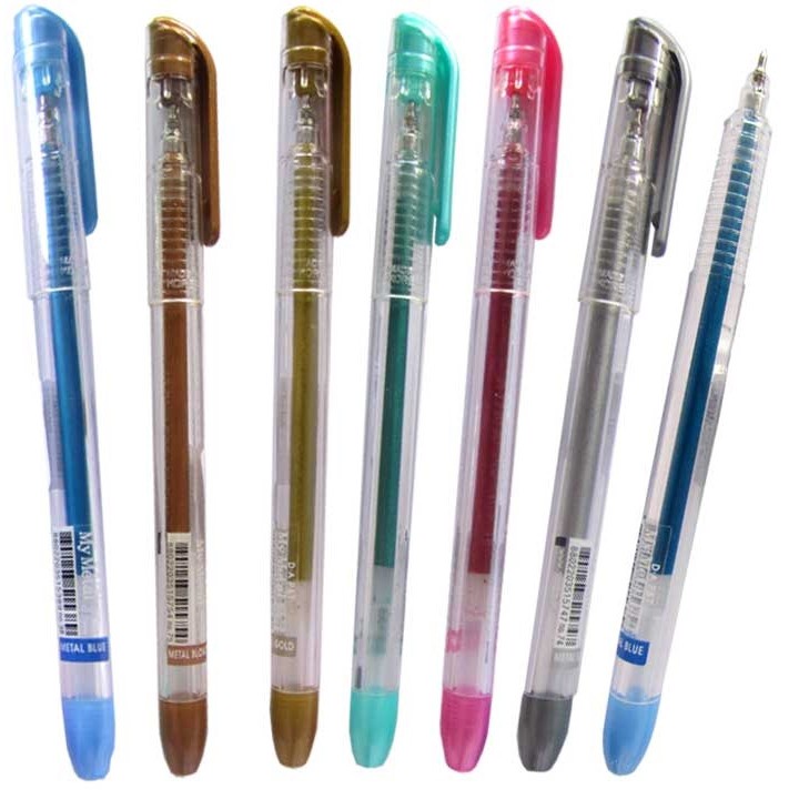 1 CÂY Viết Nhũ My Metal Pen Đông A màu xanh lá, xanh dương, hồng, nhũ đồng, nhũ bạc