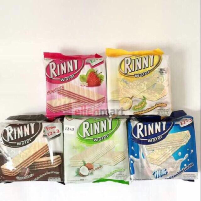 Bánh Xốp Thái Lan Rinny các vị 570g