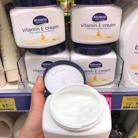 Kem dưỡng da nhập khẩu ÚC Redwin Cream with Vitamin E 300g
