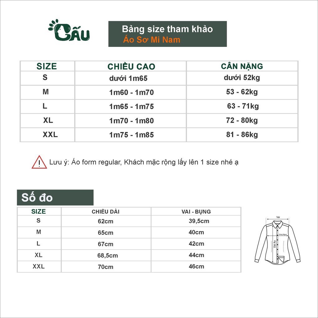 Áo sơ mi nam Gấu 194 vải oxfold mềm mịn, ít nhắn, co dãn nhẹ, form regular sang chảnh - HOLLÍTER