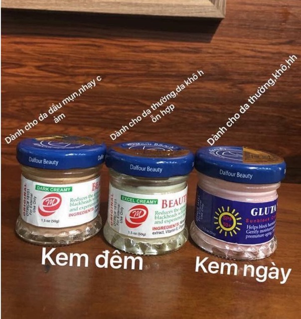 KEM PHÁP DALFOUR NGÀY ĐÊM 50g