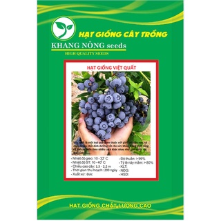 Hạt giống trái việt quất xanh kns3451 - gói 30 hạt