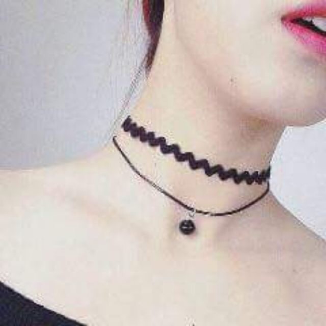 Vòng cổ chocker nhiều mẫu xinh xắn dễ thương