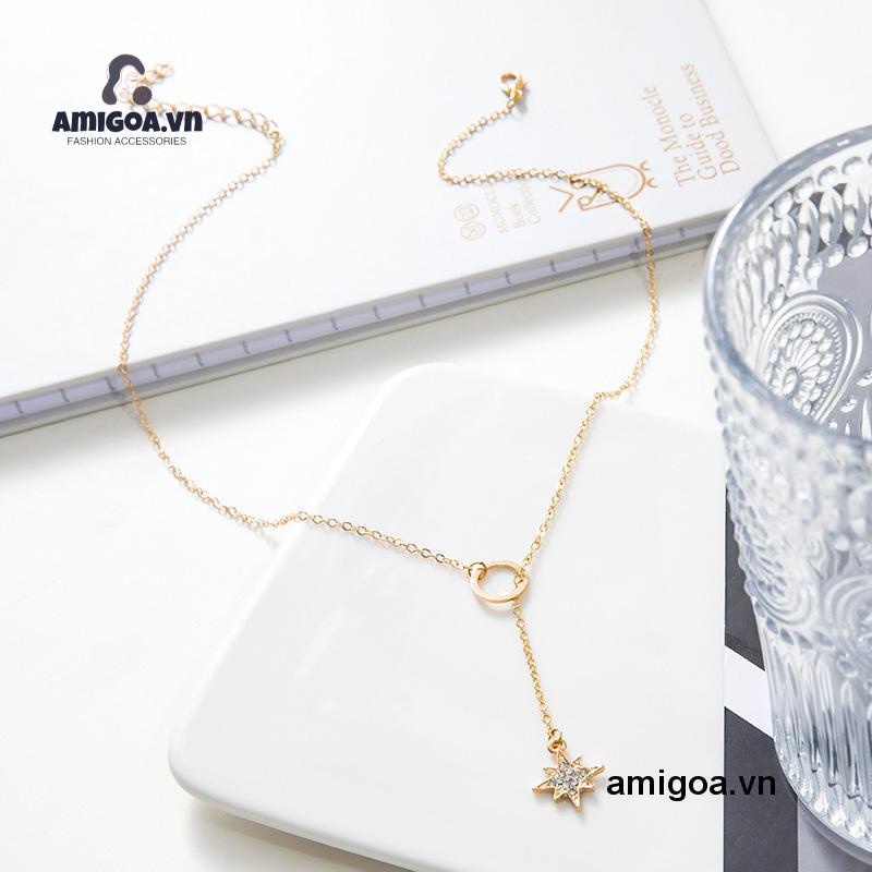 ✨✨Vòng cổ Kim Loại Mặt Hình Ngôi Sao Thời Trang
