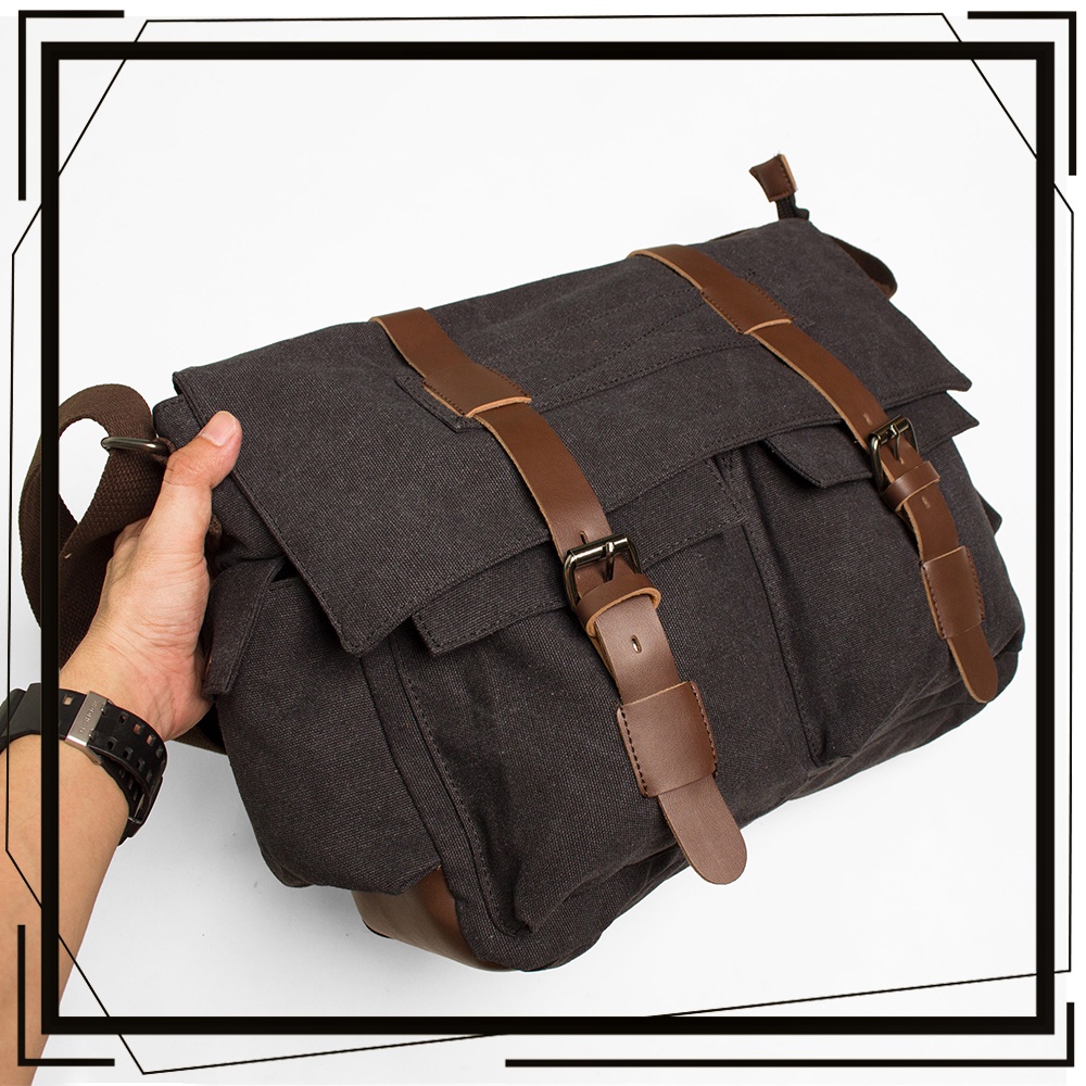 TÚI ĐEO CHÉO HUNTER MESSENGER BAG (Đựng được laptop)