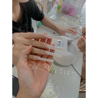 Móng úp tay vuông dài hẳn size XXL