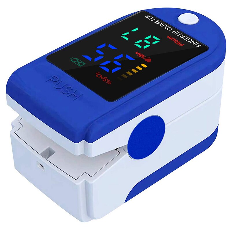 Finger Pulse Oximeter Fingertip Pulsoximeter Medical Equipment With Heart Rate Spo2 PR