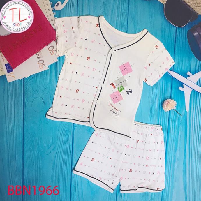 Thời trang trẻ em - Bộ áo quần thun ngắn cho bé hình số 123 - Quần áo bé trai - Bộ bé trai - Quần áo bé gái - Bộ bé gái