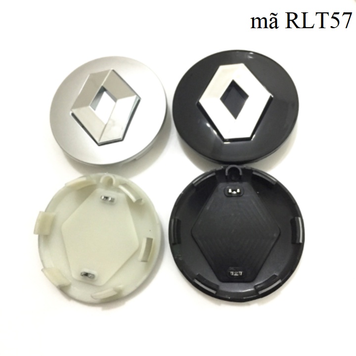 Logo chụp mâm, ốp lazang bánh xe ô tô Renault đường kính 57-60mm - giá 1 chiếc