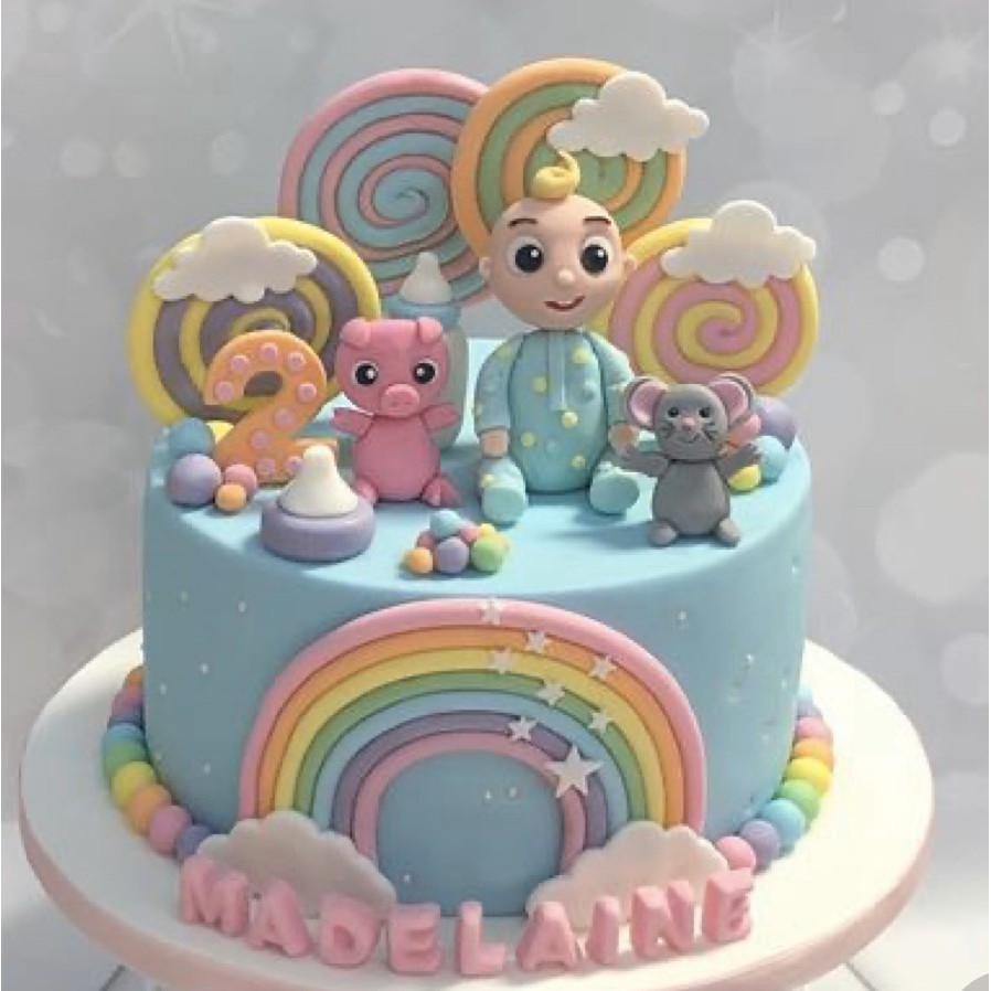 Đường dẻo fondant Italia đủ màu gói 1kg