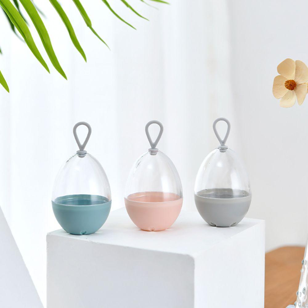MIH Hộp Đựng Mút Trang Điểm Hình Quả Trứng Bằng Nhựa Chống Ẩm Mốc Tiện Dụng Ốp