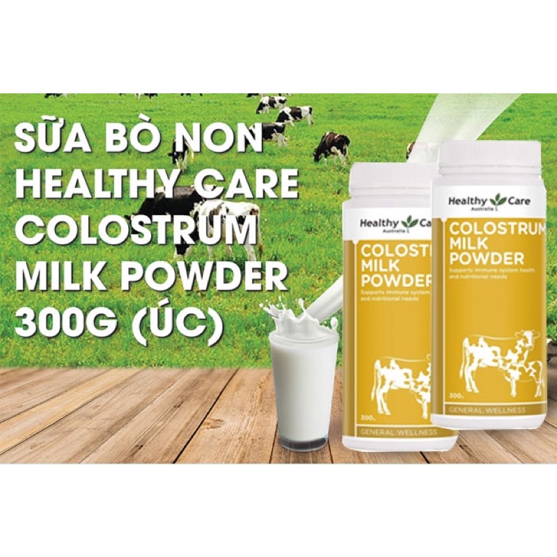 [DATE 1/2026] Sữa non Úc HEALTHY CARE hộp 300G
