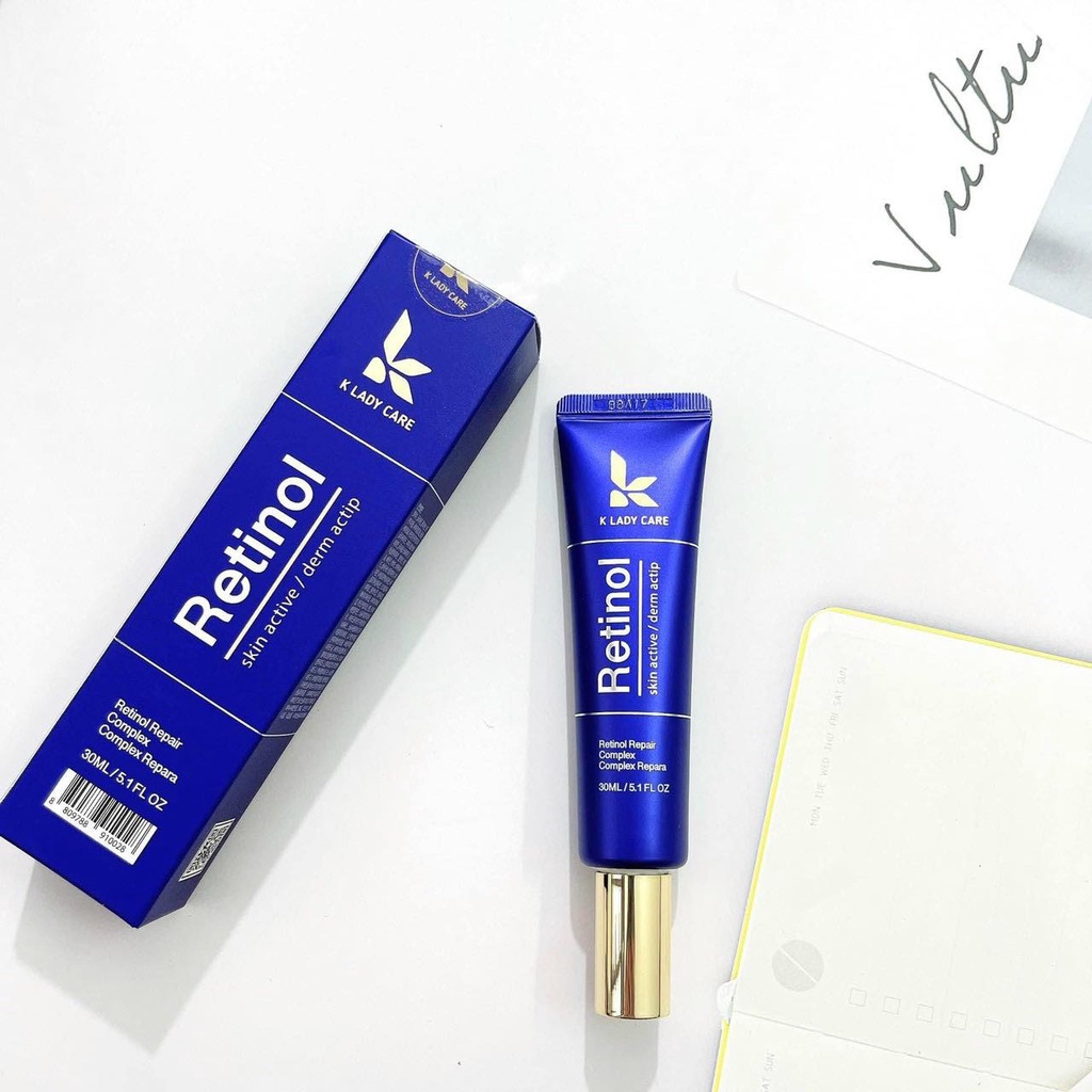 Kem Retinol K Lady Care Repair Hàn Quốc Kem Dưỡng Da Giúp Trẻ Hóa 30ml