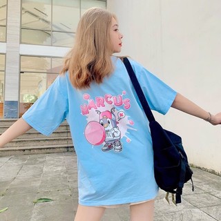 Áo thun Unisex form rộng_Freesize 65kg