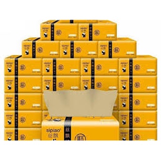 Thùng 30 gói 300 tờ giấy ăn gấu trúc sipiao siêu daid183