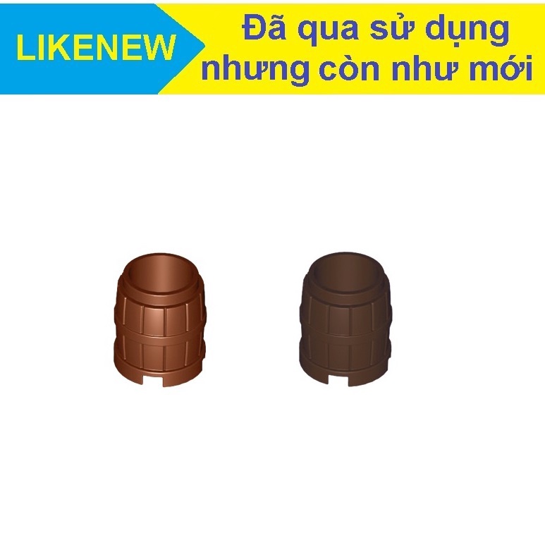Đồ chơi xếp hình Lego Phụ kiện Container, Barrel 2 x 2 x 2 - Thùng gỗ tròn
