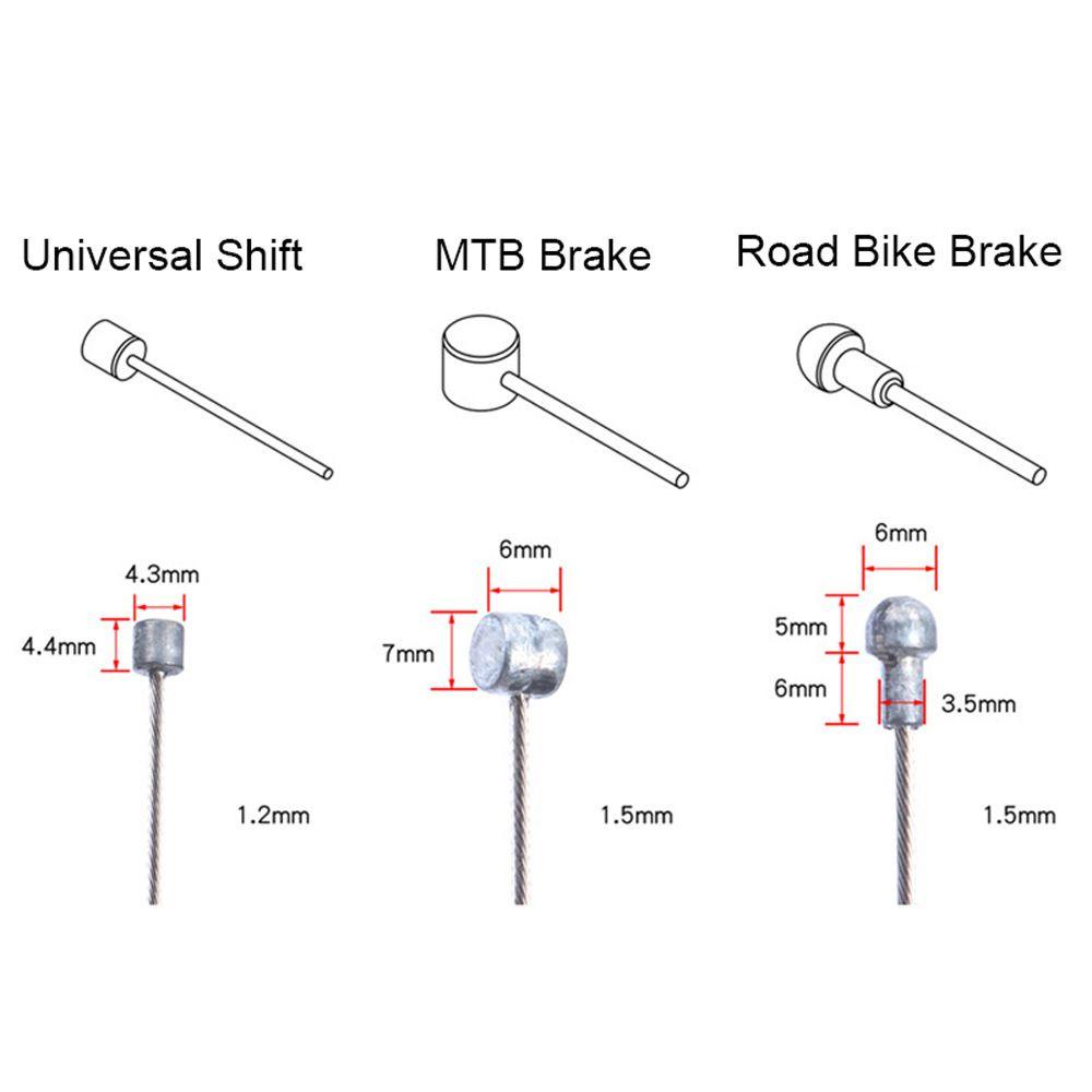 IVORY Dây Phanh Lõi Thép Không Gỉ Cho Xe Đạp