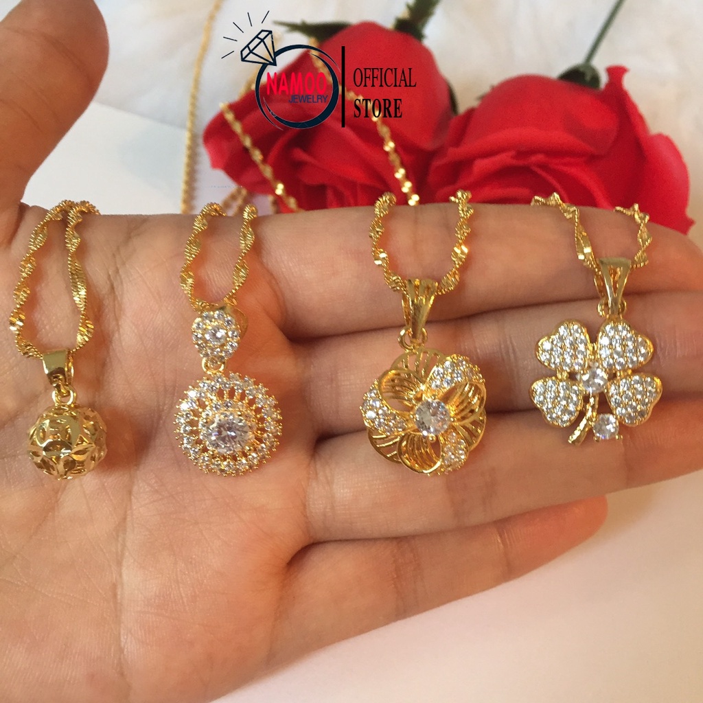 Dây chuyền Nữ Vàng Mạ Cao Cấp Nhiều Mẫu Namoo Jewelry