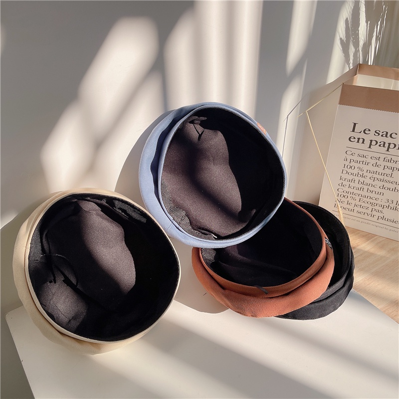 Mũ Beret Thêu Chữ Thời Trang Cho Bé