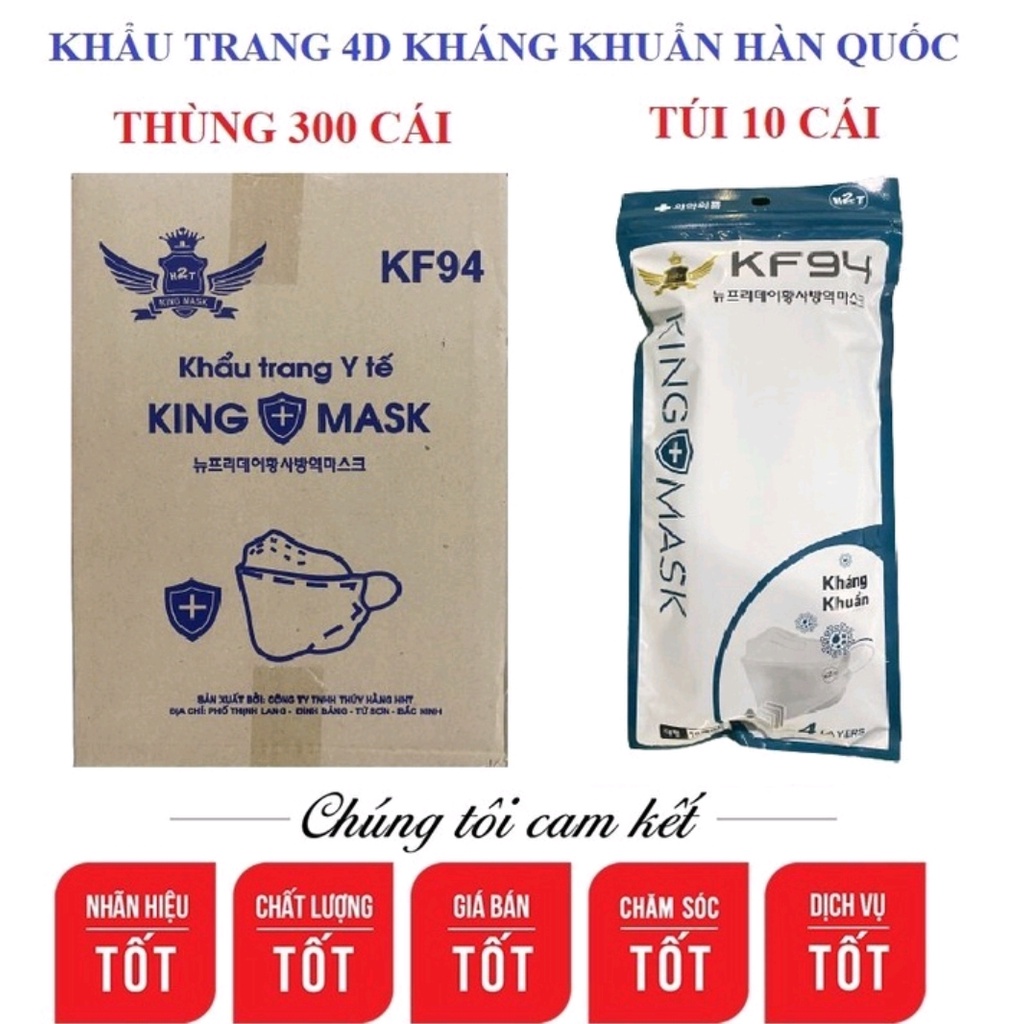 THÙNG 300 CHIẾC KHẨU TRANG 4D KF94 ÔM SÁT MẶT : NGĂN VI KHUẨN , CHỐNG BỤI HOT NHẤT 2021