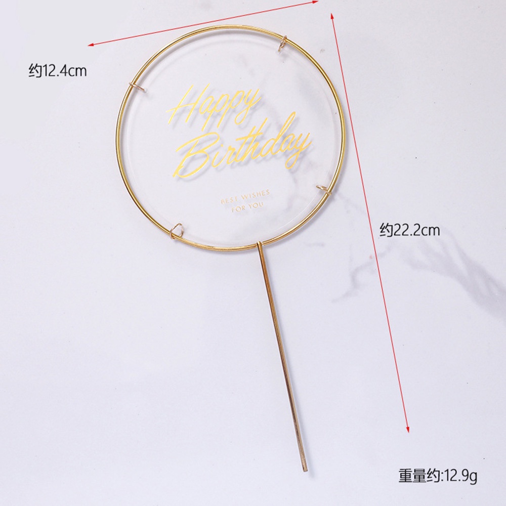 Set 1/10 Que Cắm Trang Trí Bánh Sinh Nhật Thiết Kế Hình Bướm Dễ Thương