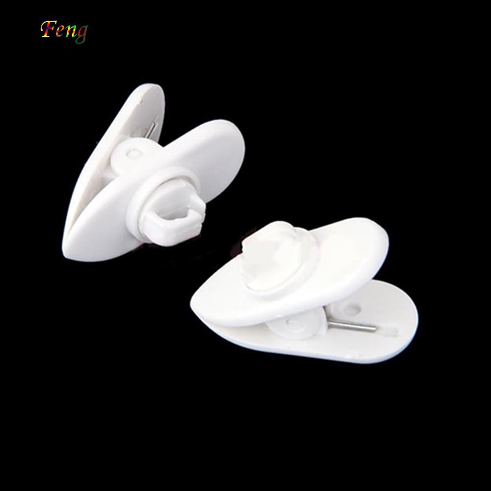 ✌ FT ✌ 10 Pcs Rotatable Clip for Cable On Lapel Lavalier Microphone Headphones