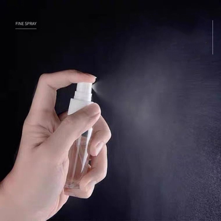 Bình Nhựa Trong Suốt 30ml Đựng Dầu Gội Sữa Tắm Tiện Dụng