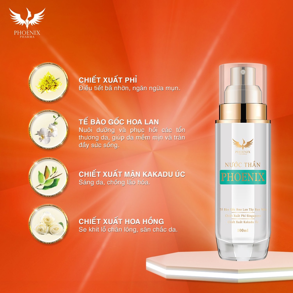 Nước thần Phoenix Pharma. Dưỡng da cấp ẩm và cân bằng độ PH cho da date 2025