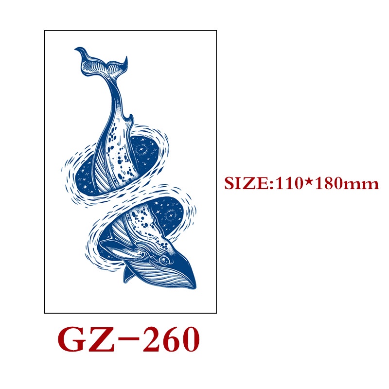 Hình Xăm Tạm Thời Chống Cọ Xát 15 Ngày Họa Tiết Thảo Dược Độc Đáo