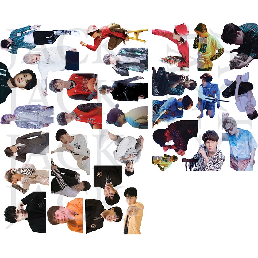 30/50 STICKER JACK  cắt sẵn/ chưa cắt