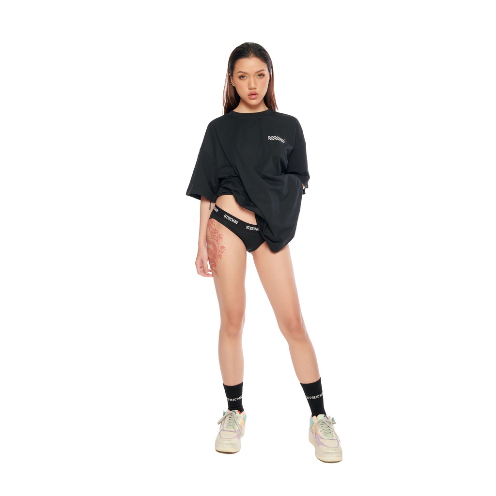 5THEWAY® WOMEN BIKINI BRIEF in BLACK aka Quần Lót Tam Giác Nữ Màu Đen