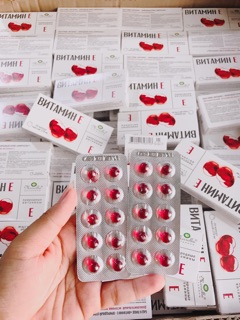 Vitamin E vỉ 20 viên 270mr - Nga