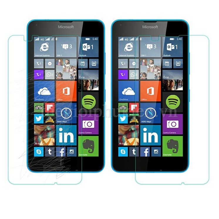 Tấm dán kính cường lực Microsoft Lumia 640 chống vỡ, chống xước - Giá rẻ