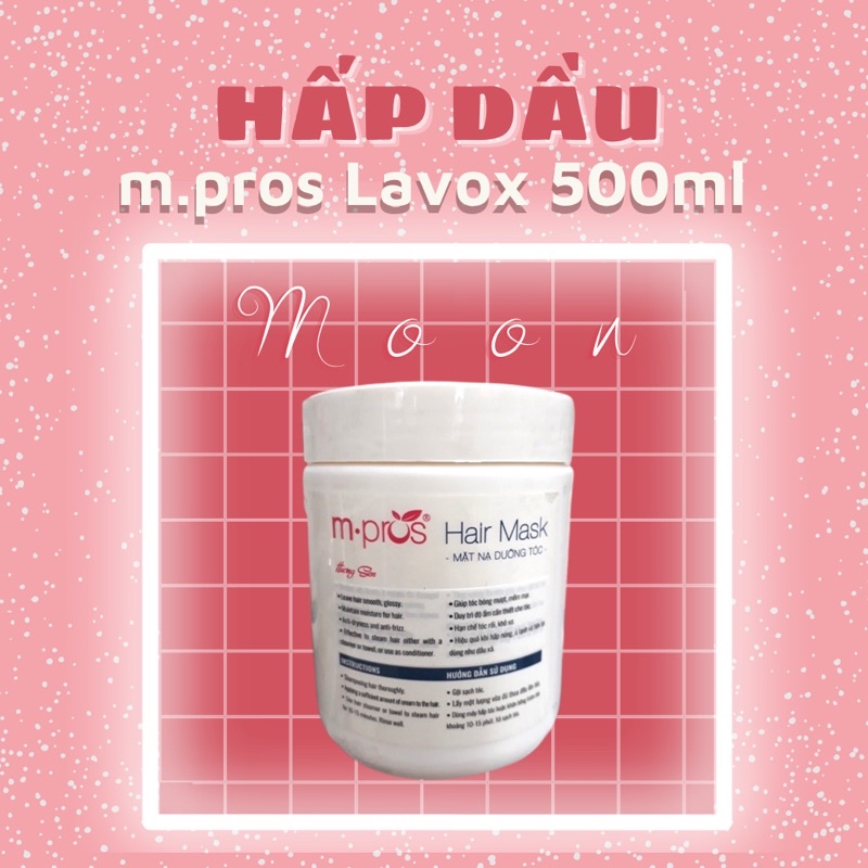 Hấp dầu siêu dưỡng Lavox M PROS