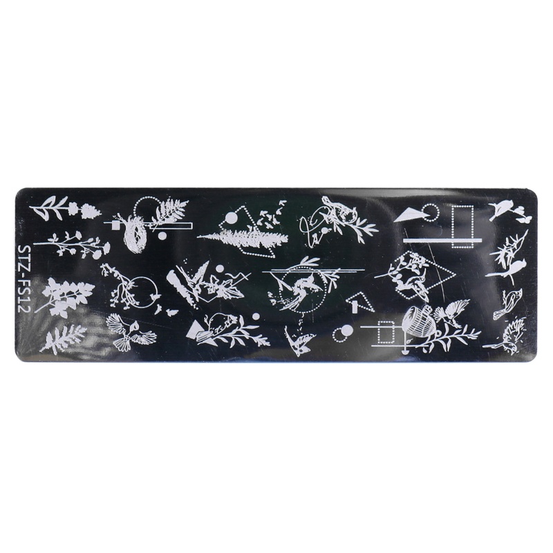 Khuôn Trang Trí Móng Tay Nghệ Thuật DIY Họa Tiết Hoa / Động Vật Xinh Xắn