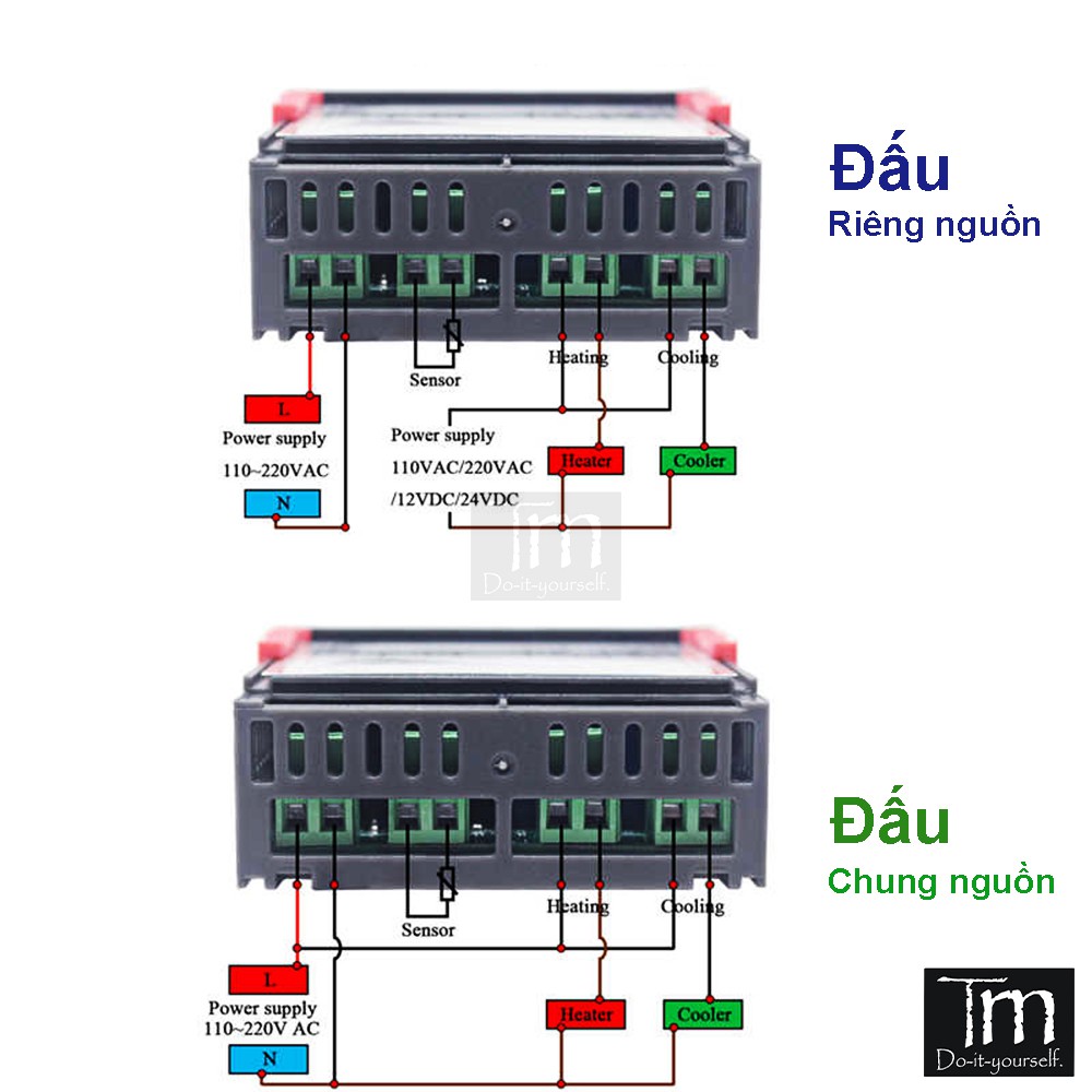 Bộ Điều Khiển Nhiệt Độ 220VAC STC-1000