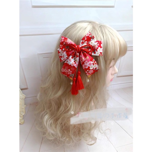 Phụ kiện phong cách Lolita - cài tóc Cosplay .kẹp tóc cho bé gái