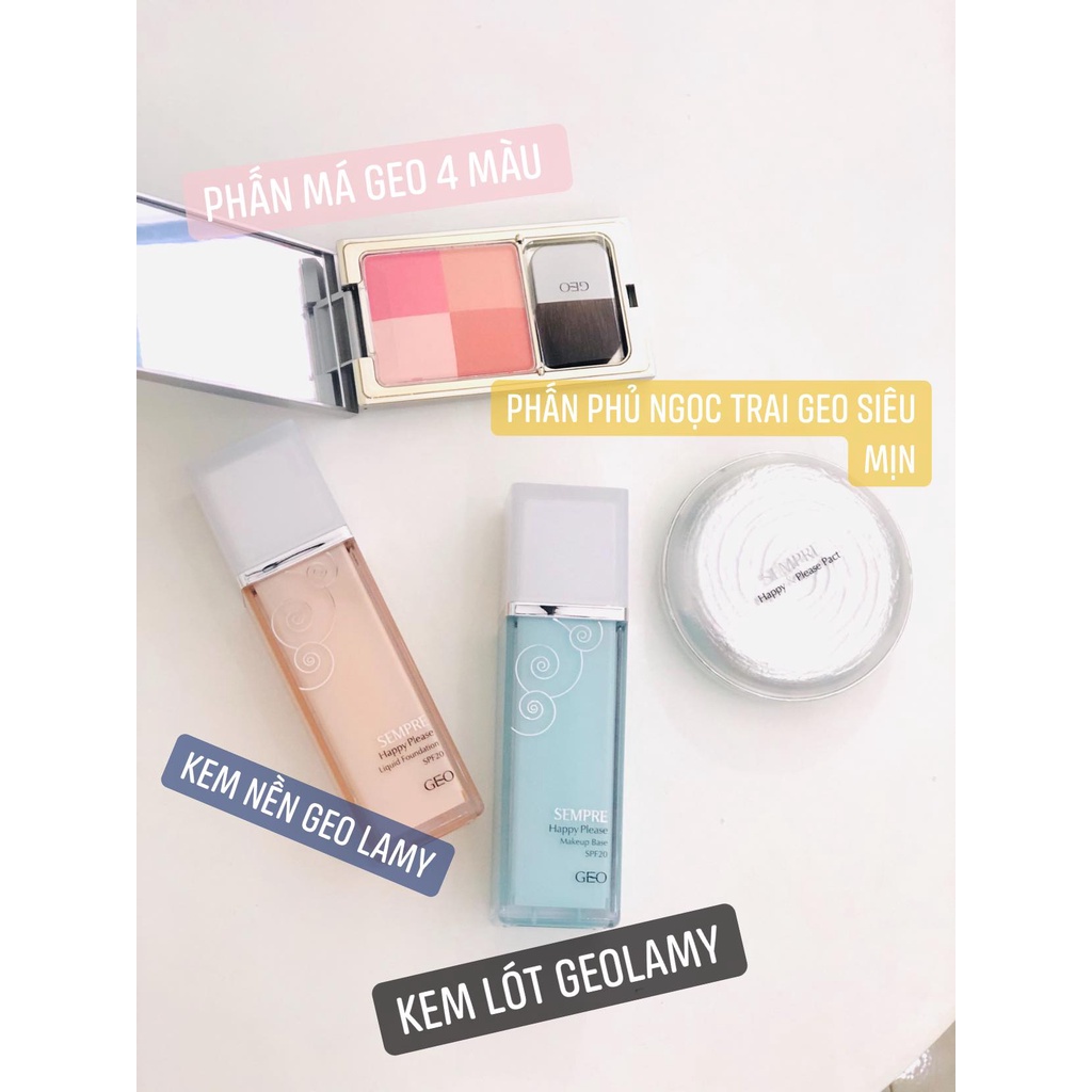 Kem Nền Geo Lamy Sempre Happy Please Liquid Foundation SPF 20 ᴘʜᴀɴᴅɪᴇᴍᴍʏ997 R